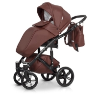 Детская коляска 2 в 1 Riko Naturo Ecco Chocolate